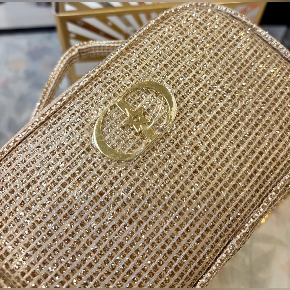 ⭐️Authentic MISS DIOR Reusable Lipstick Holder & Gold Vanity Bag/Crossbody⭐️ - Picture 6 of 12